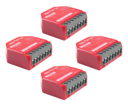 Czujnik inteligentny Shelly Zestaw 4 Sterowników 1 PM Gen4 Zigbee/Matter